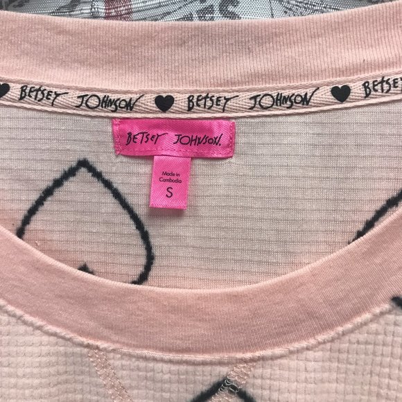 Betsey Johnson Sleep shirt long sleeve NWT - Picture 2 of 7